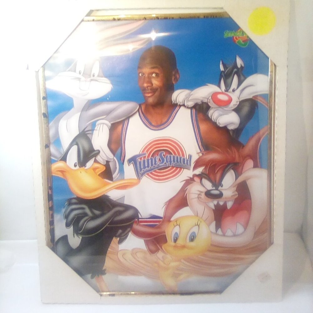 Original Space Jam 16x19 Poster Michael Jordan Classic Frame Picture Photo